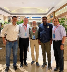 With the hosts and co-participants at the 4th workshop of International Network in Space Quantum Technologies (INSQT) being organized by Physical Research Laboratory (PRL), Ahmedabad, India, during March 20-22, 2024.